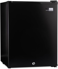 33L Black Mini Fridge Compact