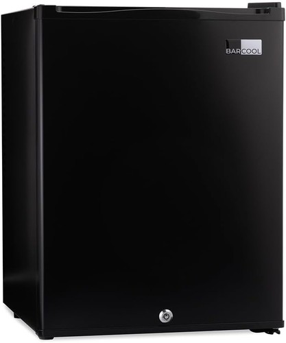 33l black mini fridge compact - 33l,