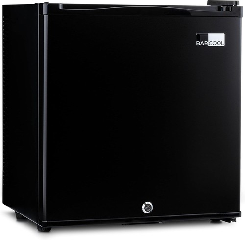 19l black mini fridge - black,