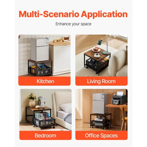 Mini fridge stand with - mini,