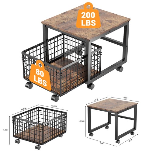 Mini fridge stand lockable - mini,